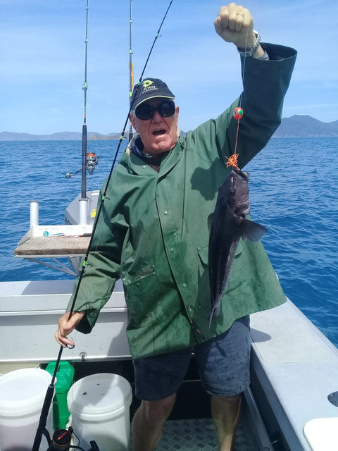 Big Tez showing them how its done using Ok.fish gear - OK.fish
