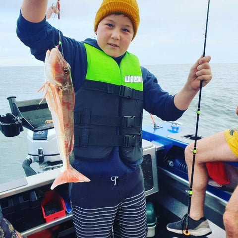 Con with some nice winter gurnard - OK.fish