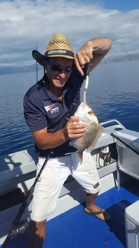 First ever snapper on slow jigs