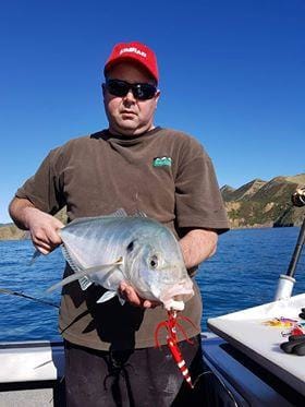 Great day out on jigs for Paul - OK.fish
