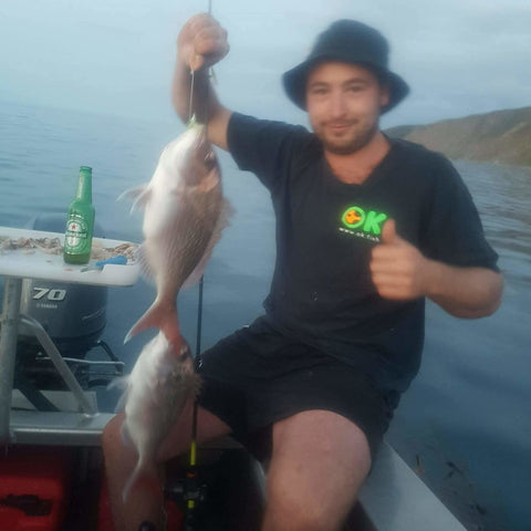 Harry with the Benda-2 - OK.fish
