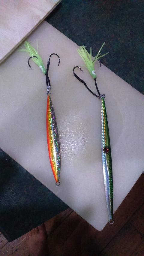 Heres a good idea for you knife and flutter type jigs - OK.fish