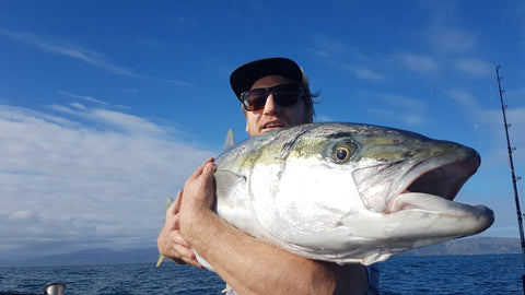 Liam and yet another horse of a Kingi! - OK.fish