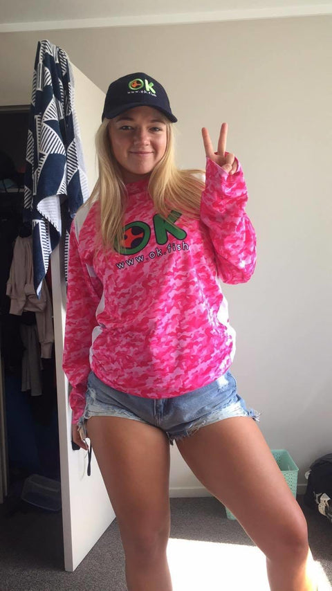 long sleeve fishing shirt - OK.fish