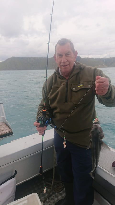 Max with his new Benda-1 and Piscifun baitcaster reel