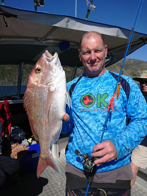 Nice snapper taken on a gravy train inchiku jig