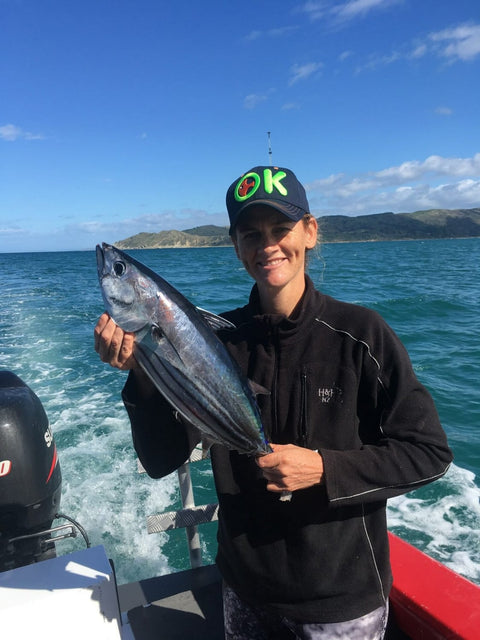 Theresa and her Tuna