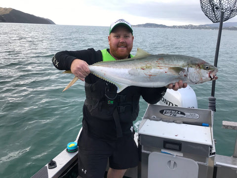 Willie with his wicked kingfish - OK.fish