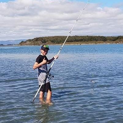 Young Tyler out there doing the business - OK.fish