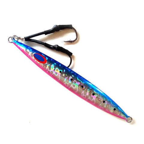 Big Tezz Speed Jig. 100G / Blink (Blue/pink) Holo Mechanical Jigs