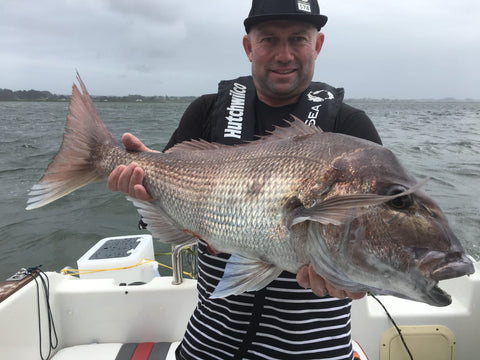 Shane with a beauty snapper - OK.fish