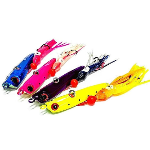 Slow pitch, Inchiku and slider style jigs –